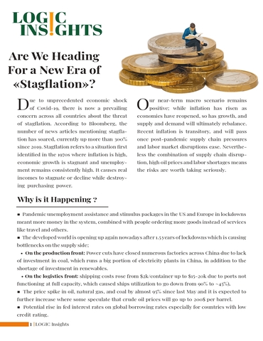 Are We Heading For a New Era of «Stagflation»?