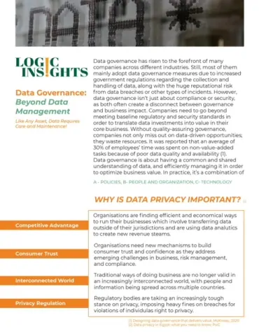 Data Governance Beyond Data Management